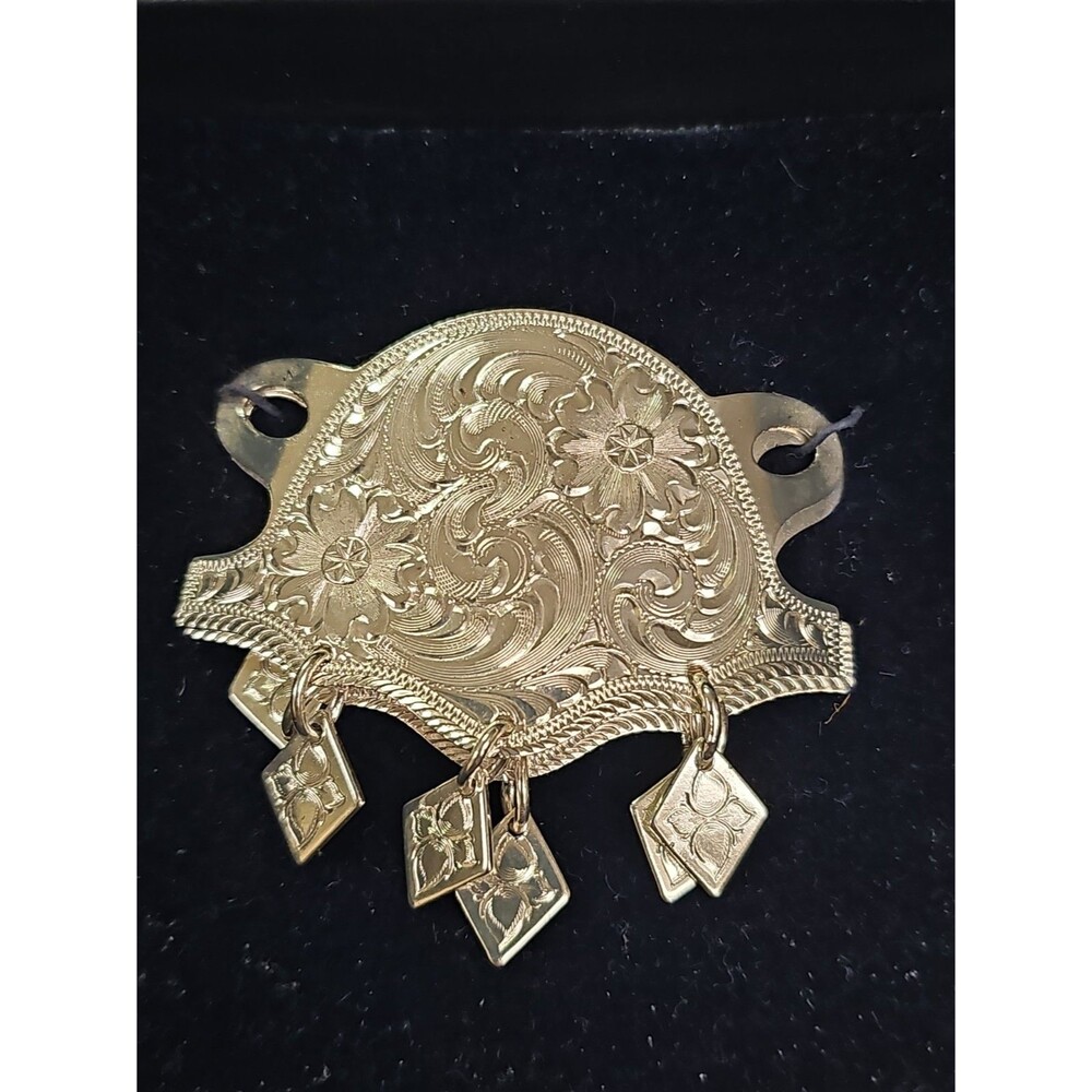 Montana Silversmiths Western Show Boot Kiltie Silver